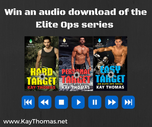 Entire Elite Ops audiobook collection giveaway from Kay Thomas